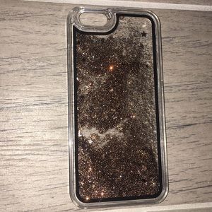 glitter water iphone 6/6s case